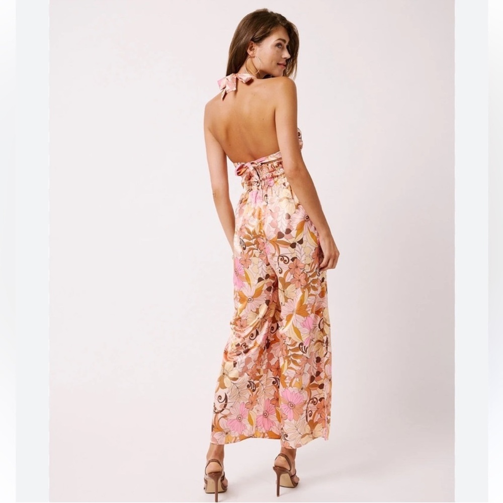 Rays For Days Betony Jumpsuit in Bardot Floral Size Medium Retro Style - Picture 5 of 12